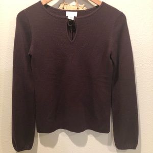 Plum Ann Taylor LOFT sweater